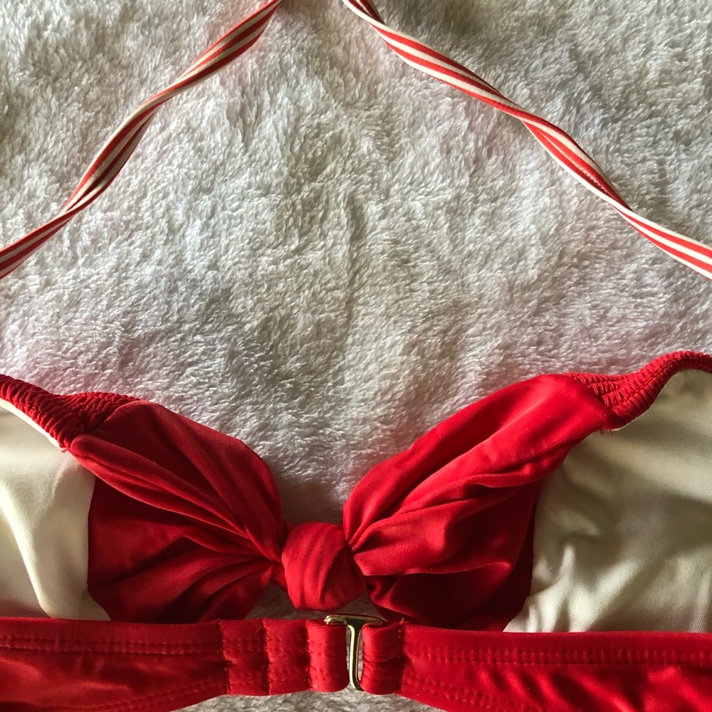 🆕 Mae | Red Strip Bikini - Picture 4 of 6